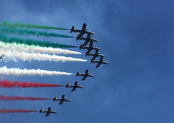 Arona Air Show - Le Prove delle Frecce Tricolori