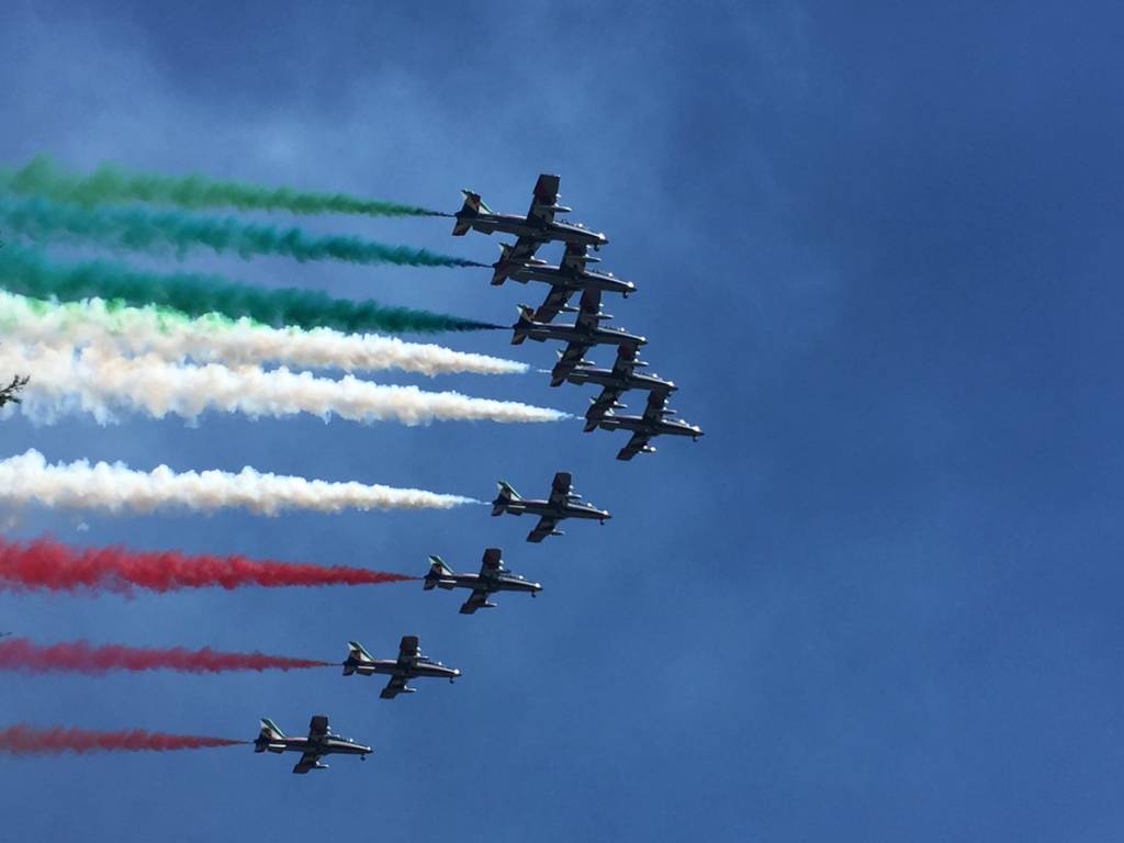 Arona Air Show - Le Prove delle Frecce Tricolori