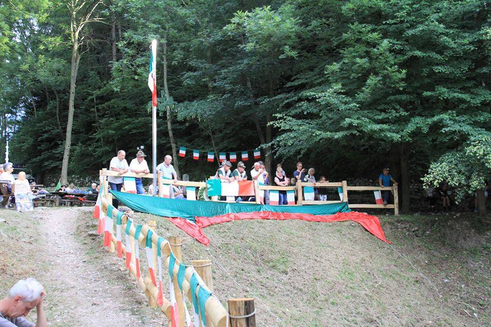 Il concerto degli alpini nella Linea Cadorna