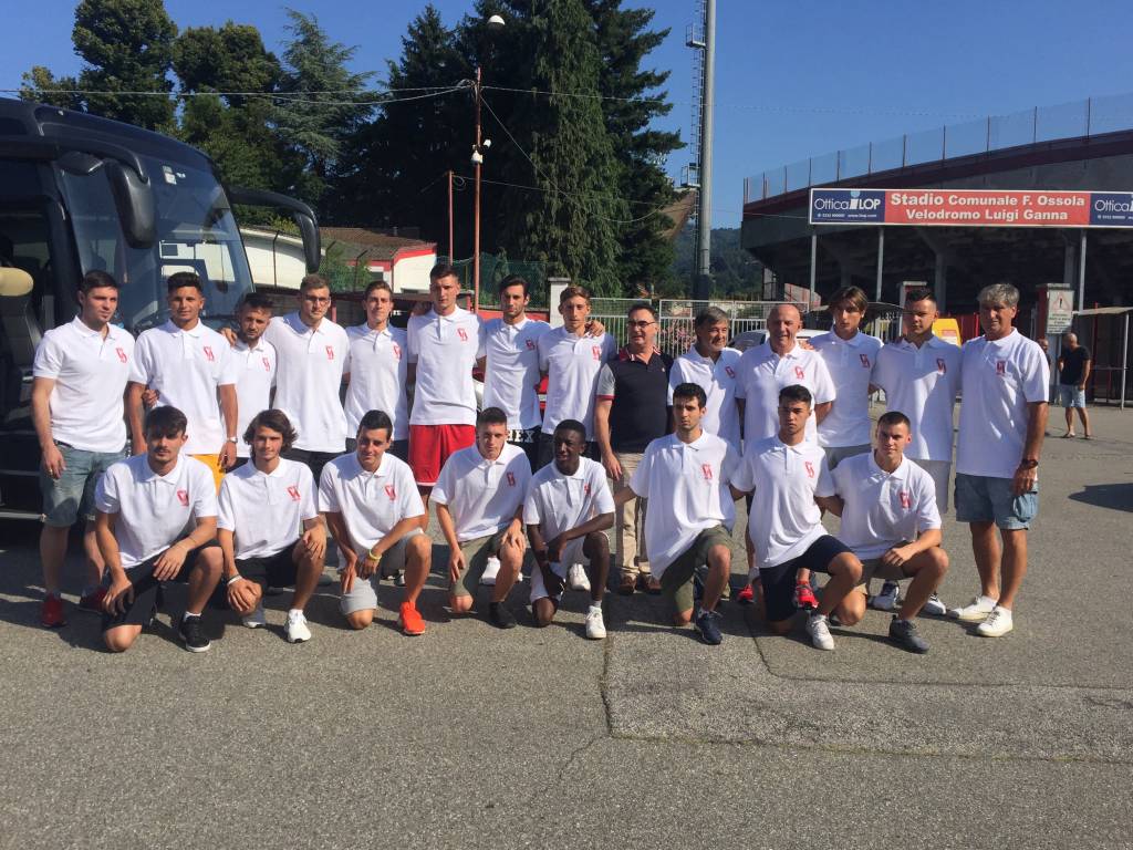 Il raduno del Varese Calcio 2018-19