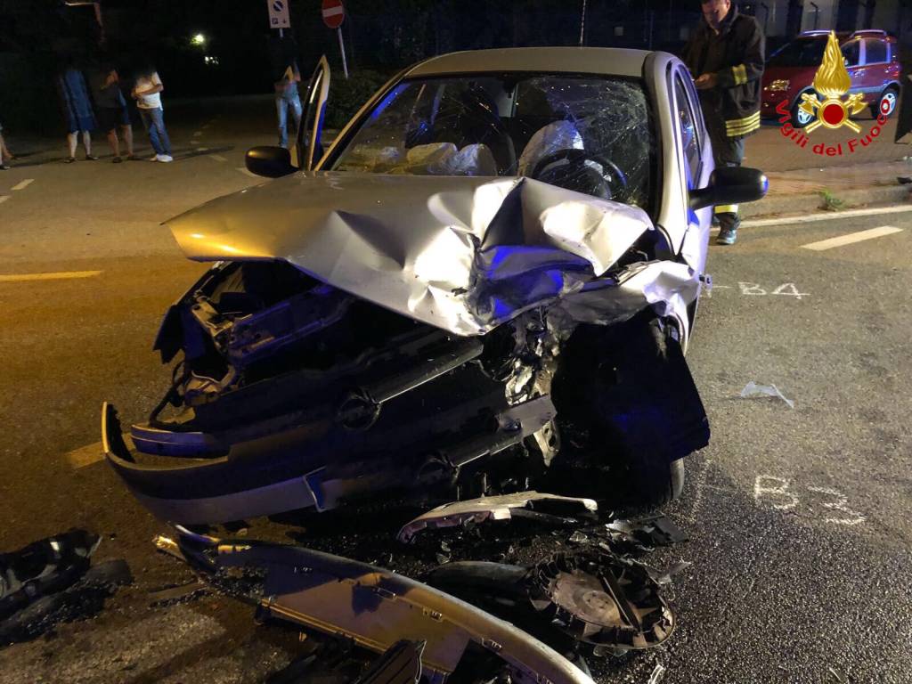 Incidente nella notte a Castelveccana