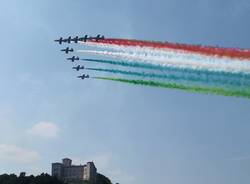 Le Frecce Tricolori all\'Arona Air Show 2018