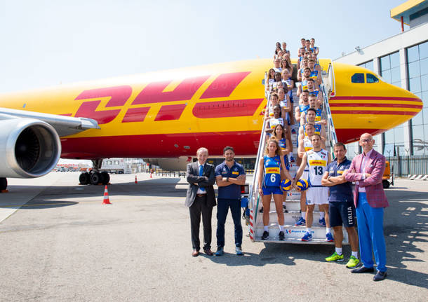 Le nazionali di Volley a Malpensa