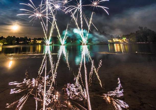 I fuochi d\'artificio di Sesto Calende 2018