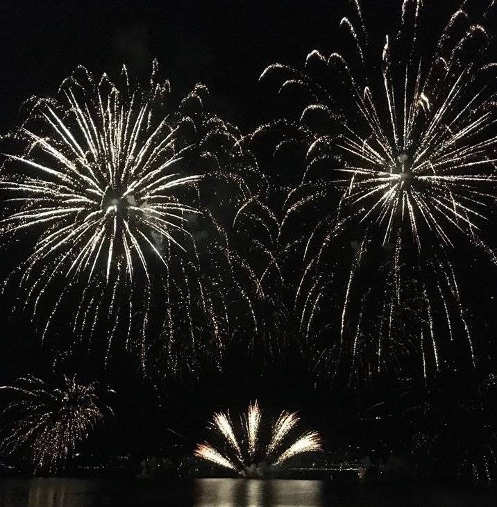 I fuochi d\'artificio di Luino 2018