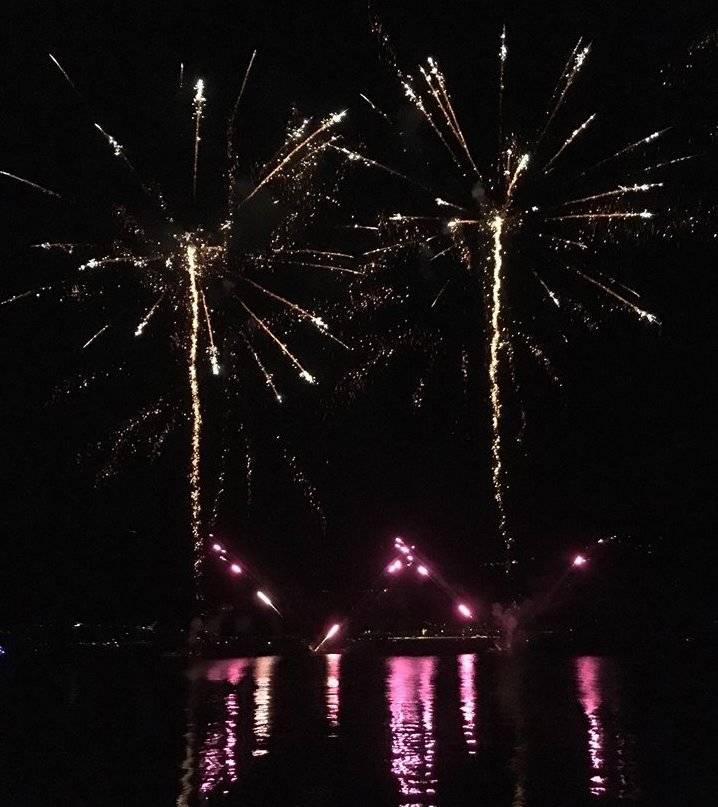 I fuochi d\'artificio di Luino 2018