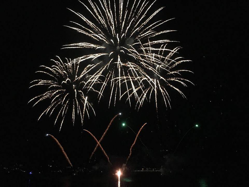 I fuochi d\'artificio di Luino 2018