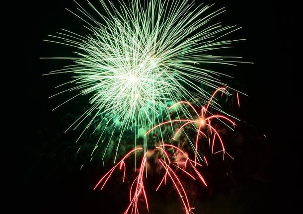 I fuochi d\'artificio di Sesto Calende 2018