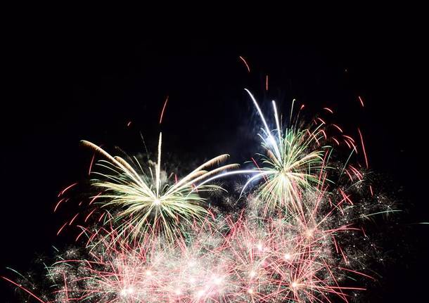 I fuochi d\'artificio di Sesto Calende 2018