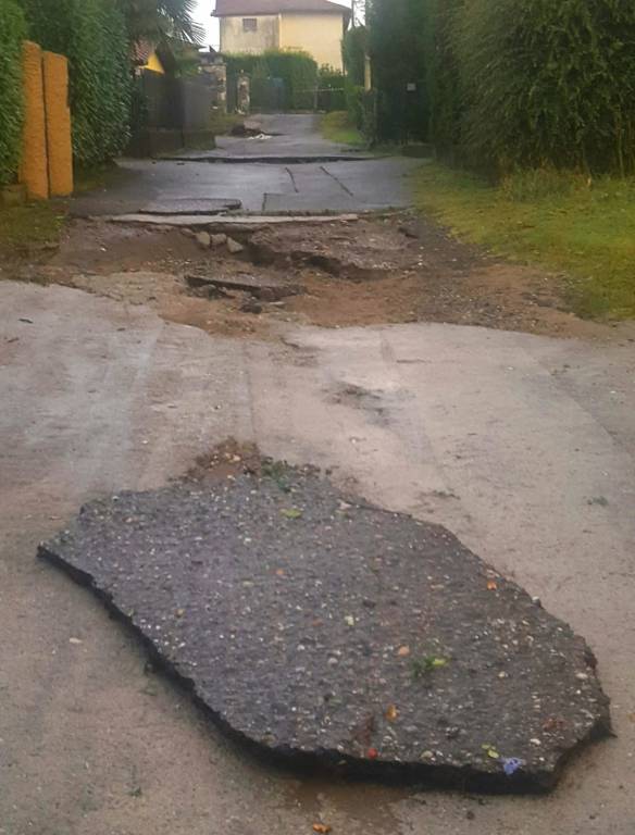 Biandronno alluvionata