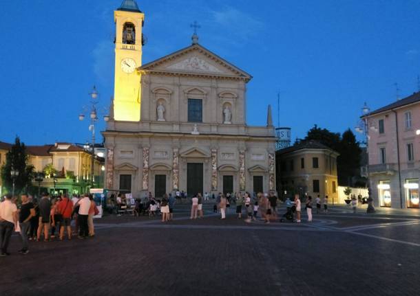 Black out in piazza Libertà