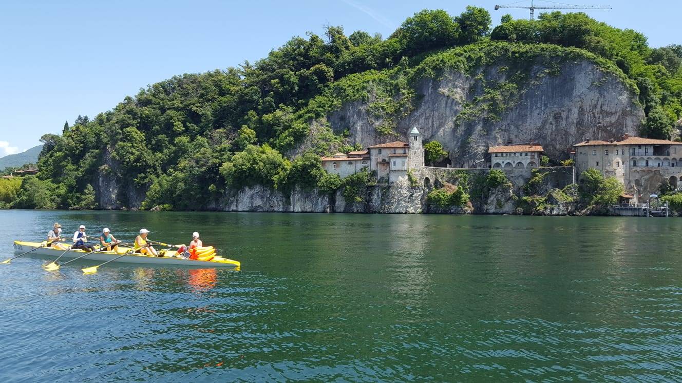 Il tour remiero del Lago Maggiore