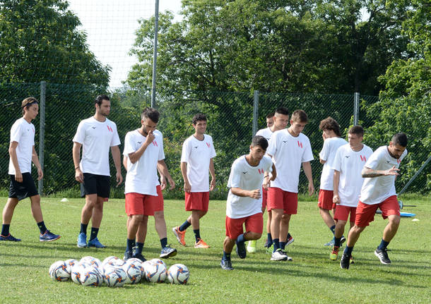 Il ritiro del Calcio Varese 2018