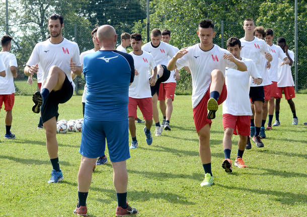 Il ritiro del Calcio Varese 2018