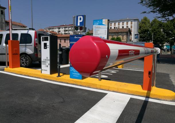 Il nuovo look del parcheggio Einaudi
