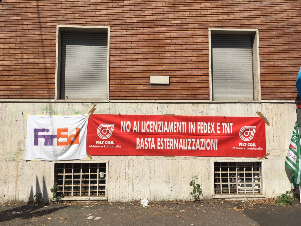 Fedex sciopero protesta 4 luglio 2017 