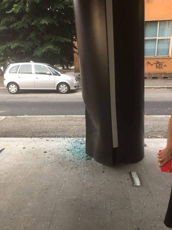 Gli incidenti tra via Maino e Nannetti