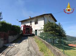 Incendio appartamento Luino