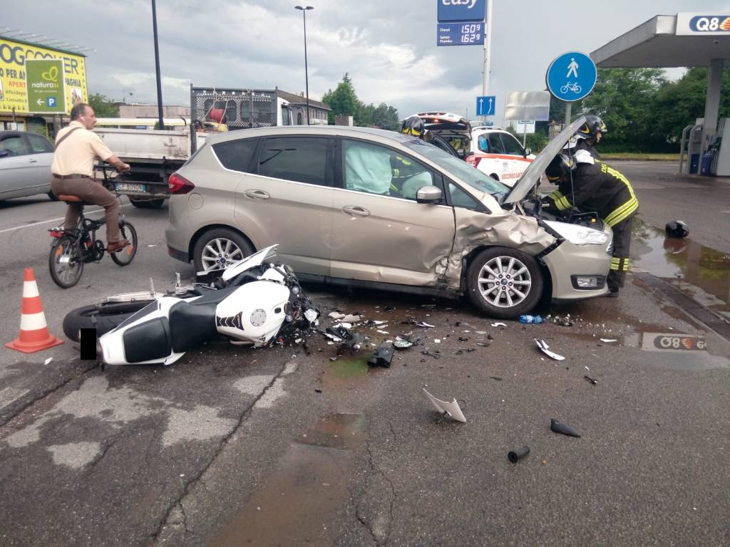 Incidente mortale a Solaro luglio 2018