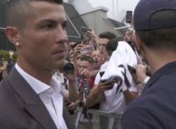 L'arrivo di Cristiano Ronaldo a Caselle