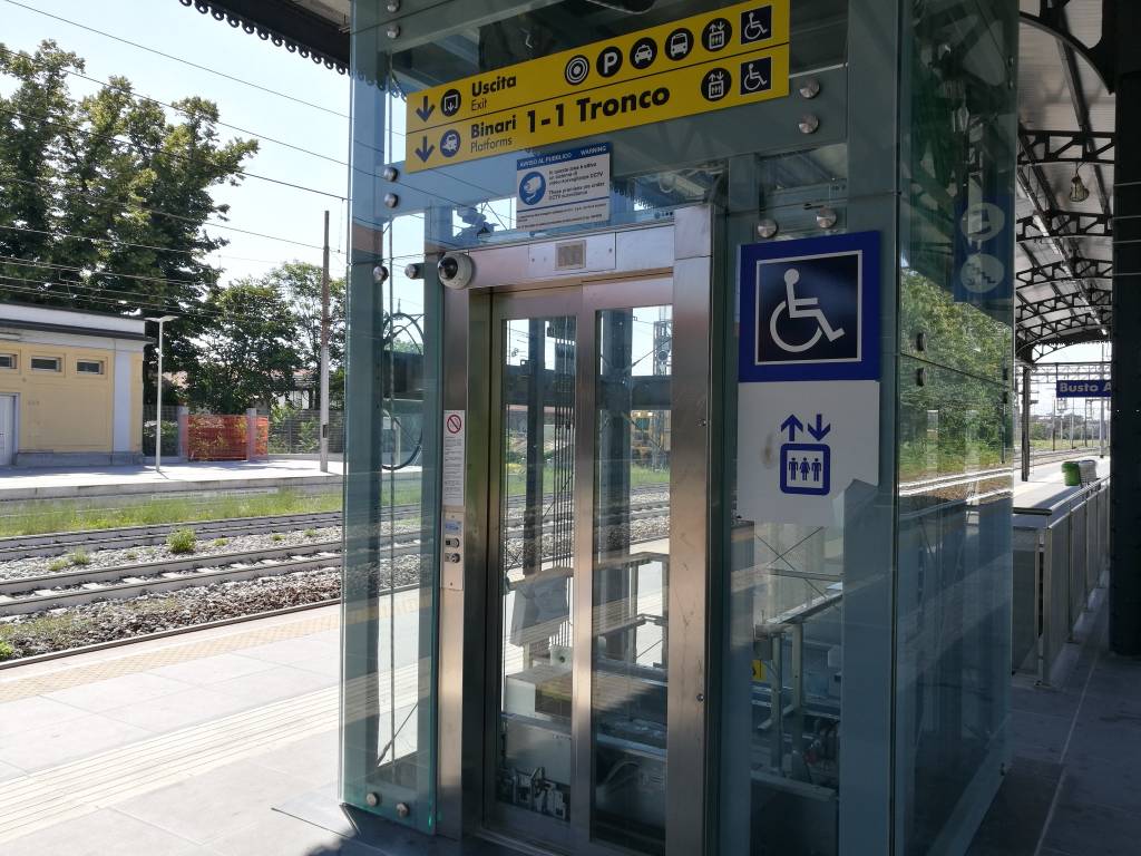 La Stazione di Busto FS e i suoi ascensori