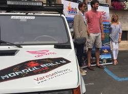 Ottavio MIssoni in partenza per la Mongol rally