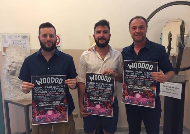 presentazione woodoo fest 2018 alessandro passuello alberto costalunga