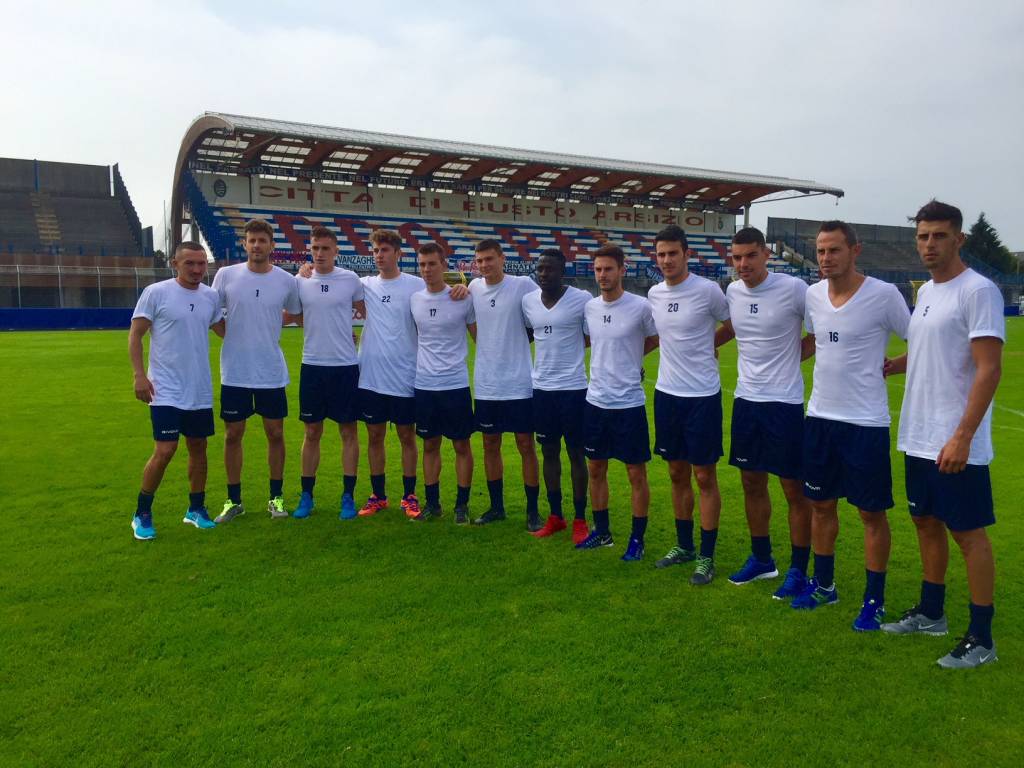 pro patria 2018 raduno stadio speroni