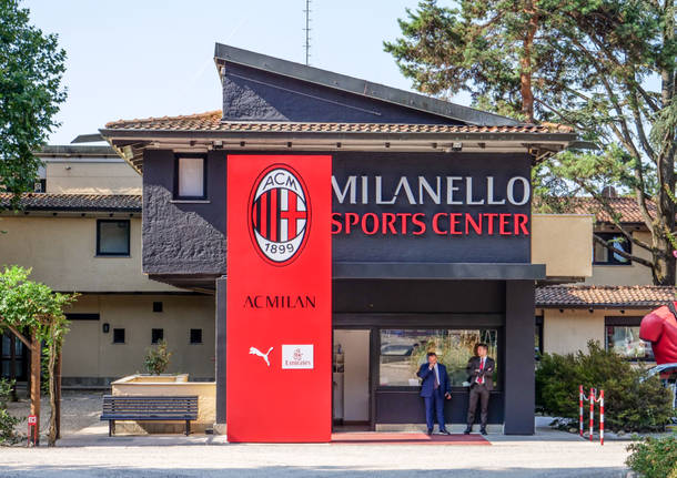 Il raduno del Milan a Milanello