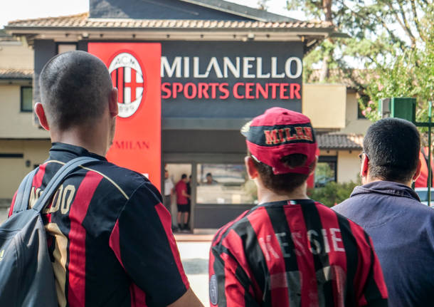 raduno milan milanello carnago