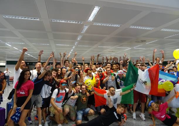 Il gate party di Tomorrowland a Malpensa