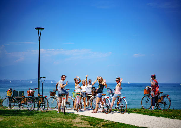 train and bike and trekking