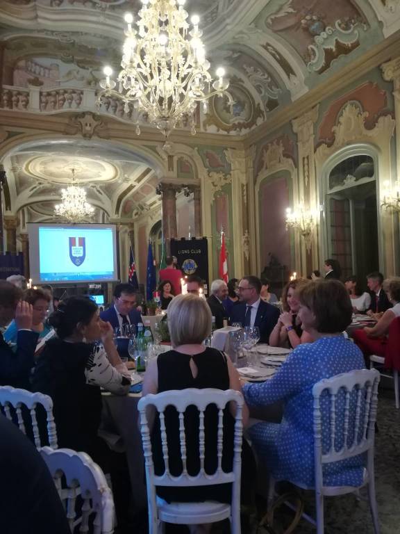 Una serata Lions al salone Estense