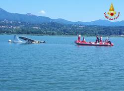 aereo caduto lago di varese