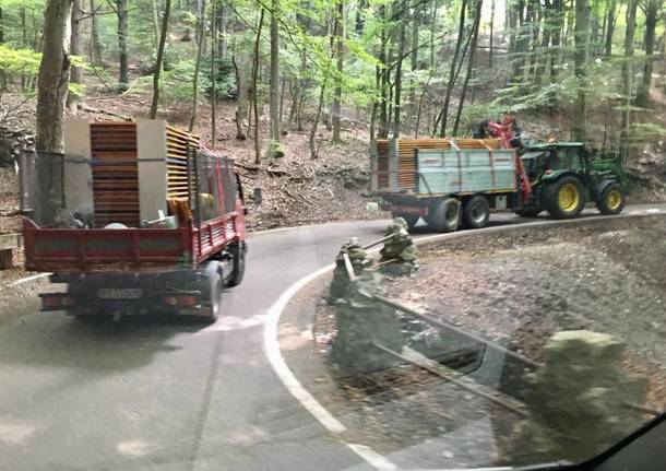 Arrivano i tavoli alla Festa della Montagna