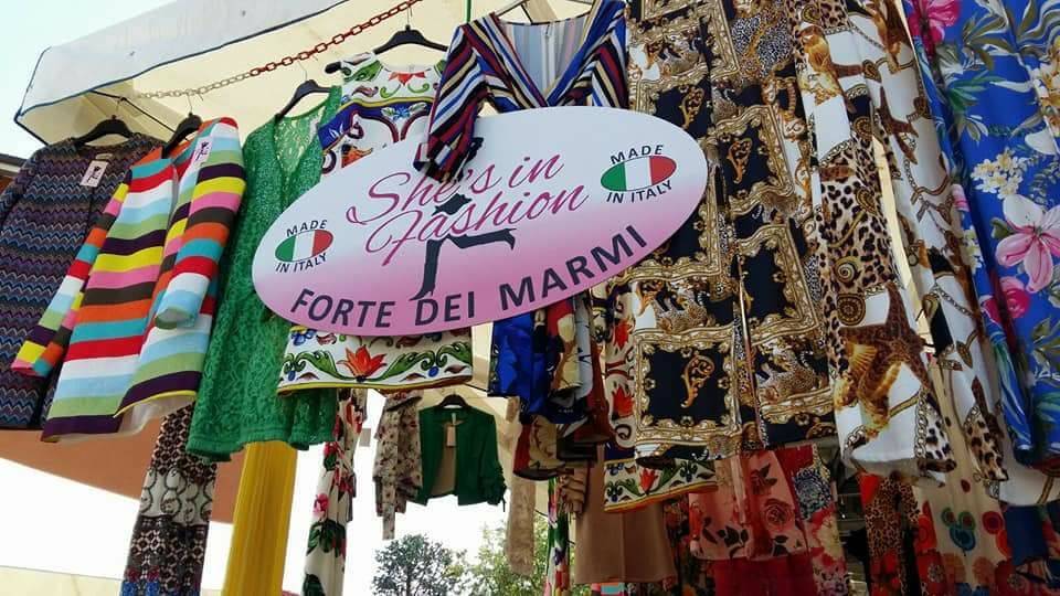 Ambulanti Forte dei Marmi estate 2018