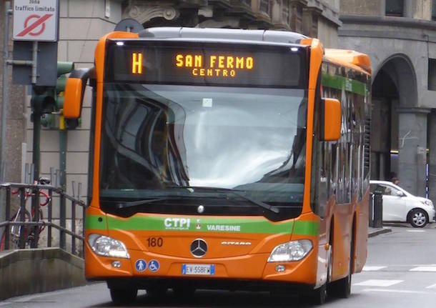 autobus linea h autolinee varesine