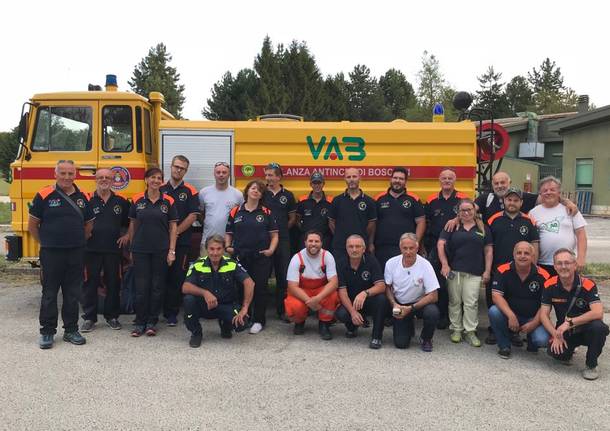 Anticendio boschivo, anche Varese in campo sul Gargano