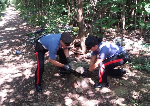 carabinieri spaccio bosco rugareto