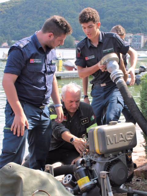 Campo scuola protezione civile