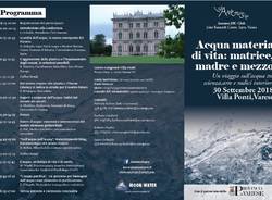 ACQUA MATERIA DI VITA: MATRICE, MADRE E MEZZO. Un viaggio sull\'acqua tra scienza, arte e radici interiori.