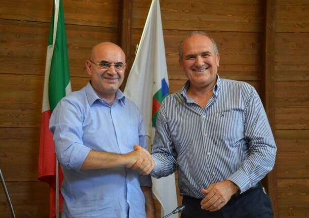 Firma della convenzione tra Comune di Nerviano e CONI