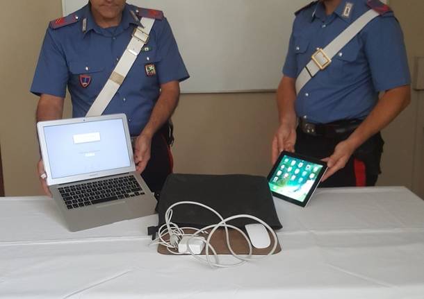 furto pc carabinieri