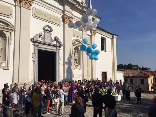 I funerali di Valentina Guerra