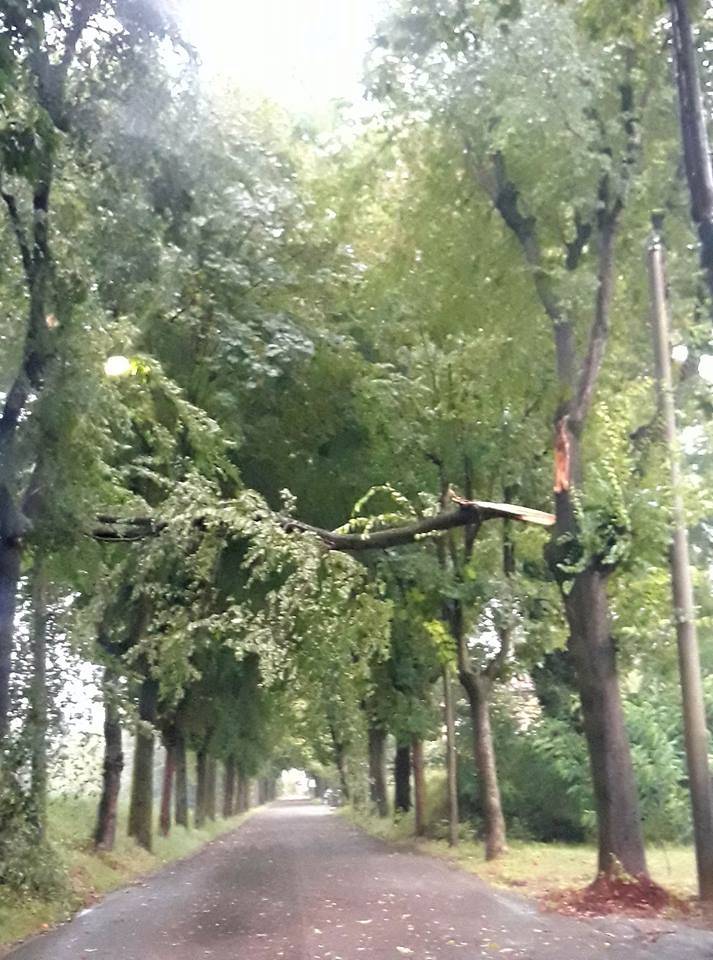 Il temporale del 9 agosto