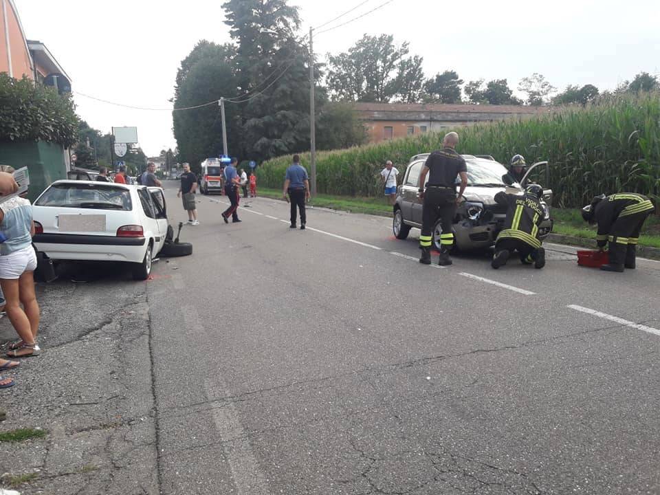 Incidente a Caronno Varesino
