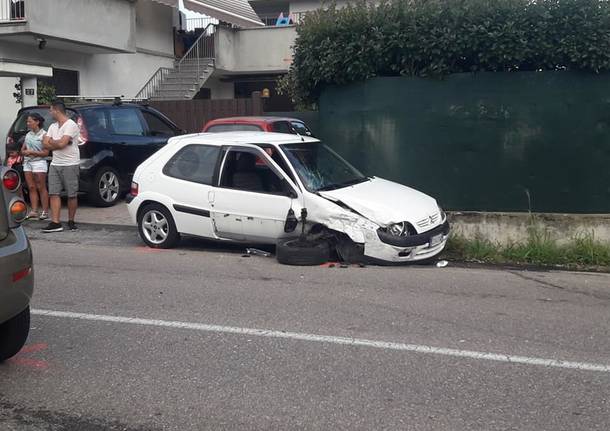 Incidente a Caronno Varesino