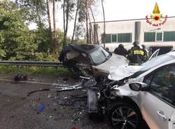 Incidente stradale Gavirate Sp1 9 agosto 2018