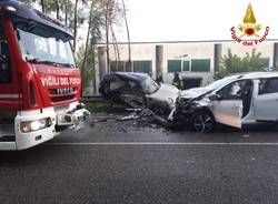 Incidente stradale Gavirate Sp1 9 agosto 2018