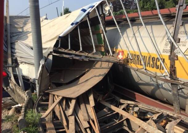 Incidente ferroviario a Ternate